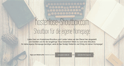 Desktop Screenshot of kostenlose-shoutbox.com